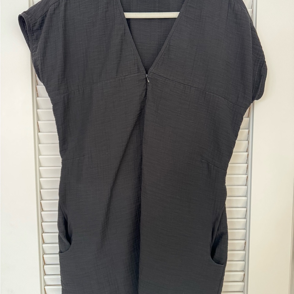 Rachel Comey V-Neck Dress with Pockets